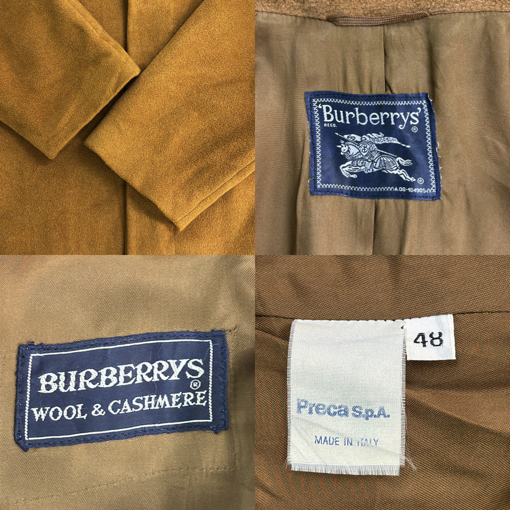90s Burberrys Balmacaan Soutien Collar Coat