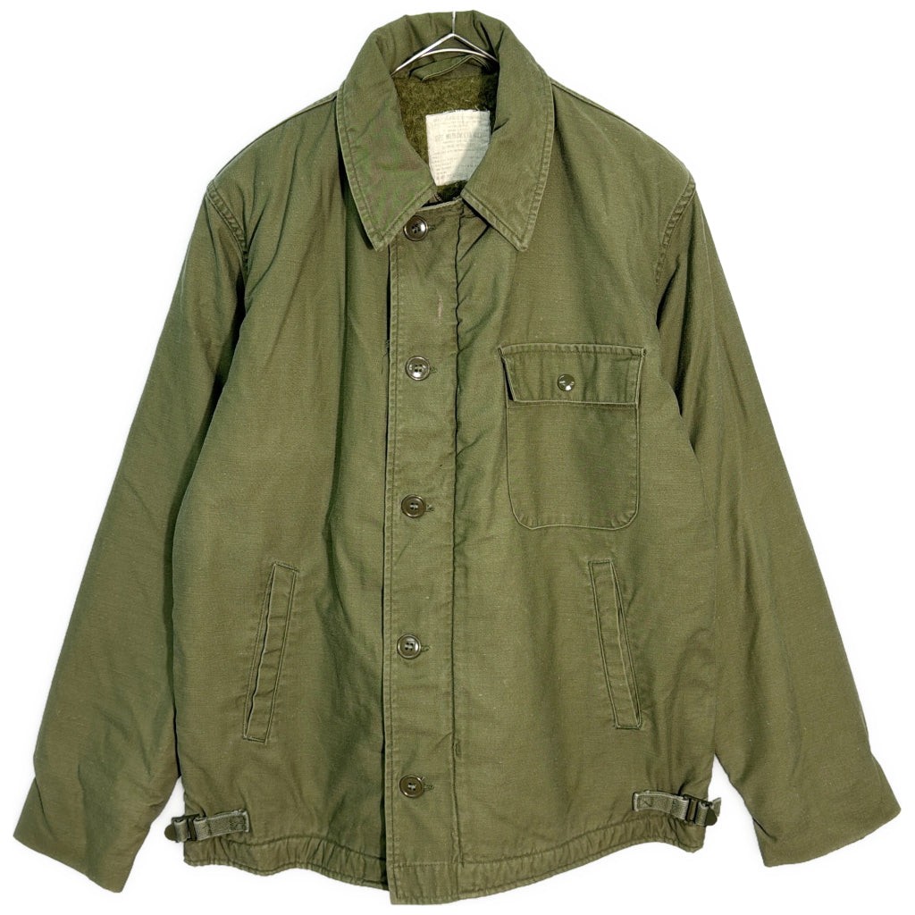 60s U.S. NAVY A-2 Deck Jacket Military Jacket