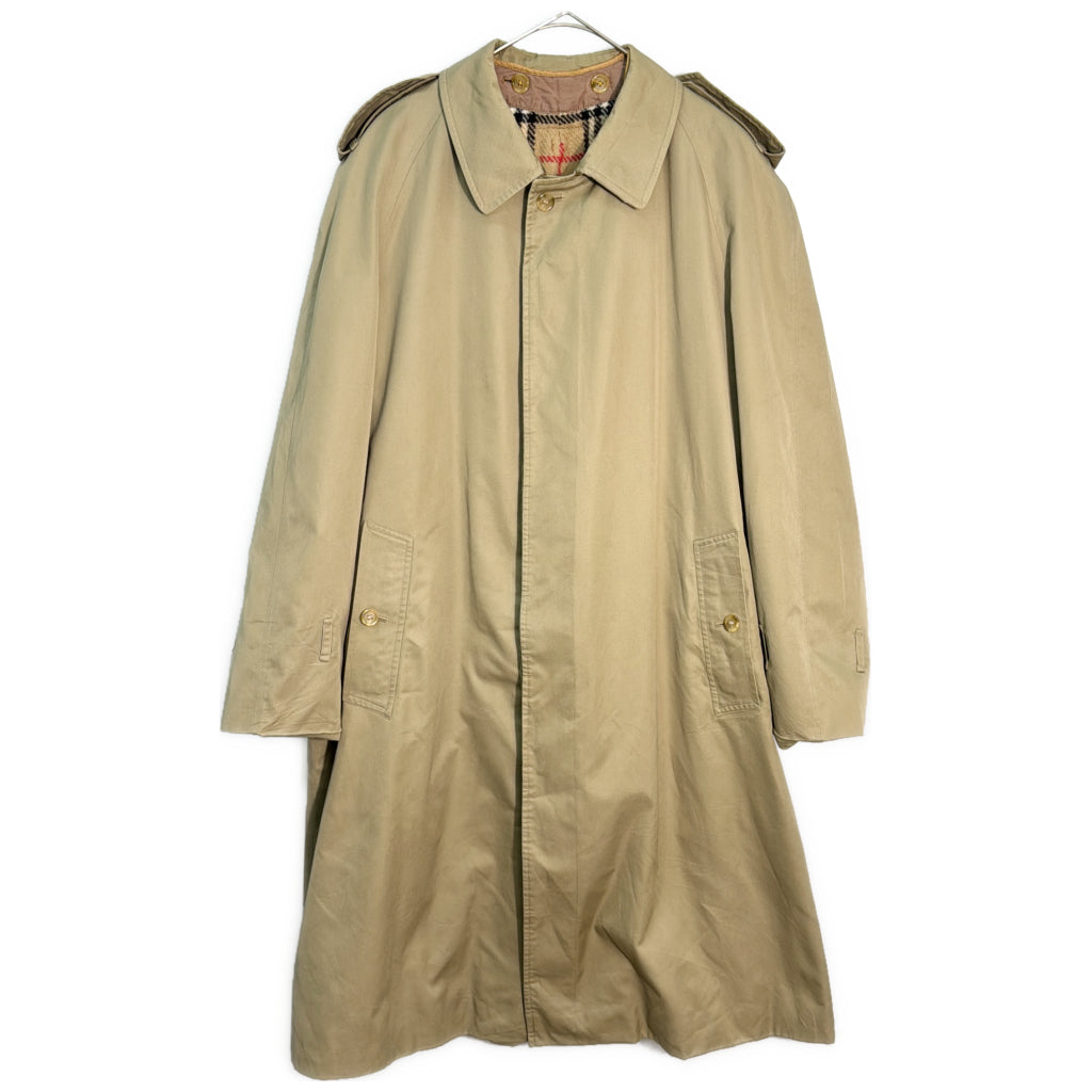 80s Burberrys Balmacaan Trench Coat
