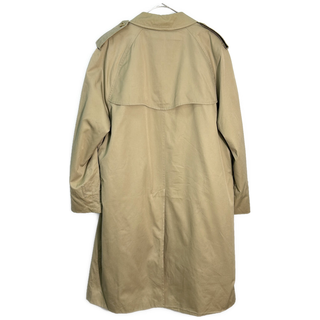 80s Burberrys Balmacaan Trench Coat
