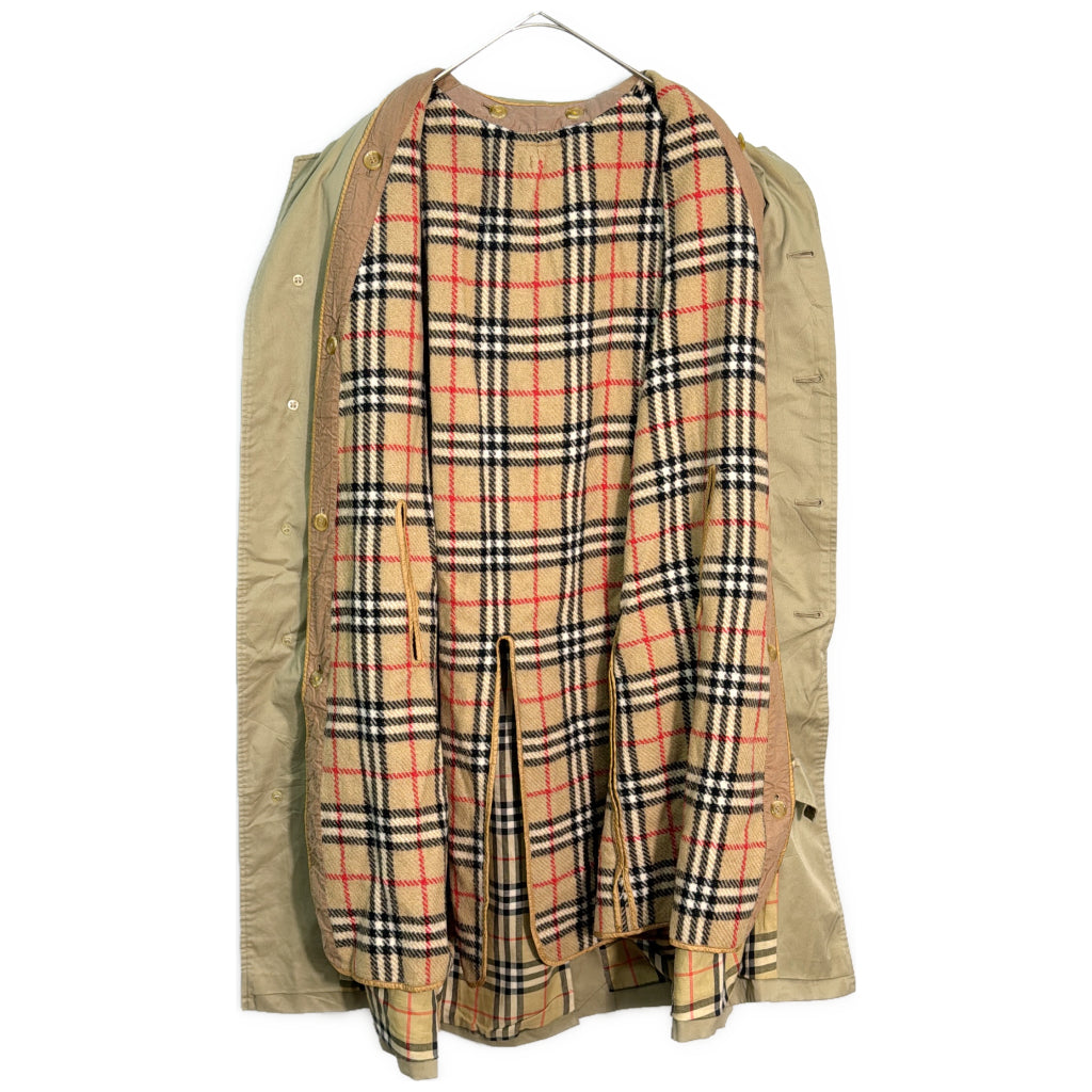 80s Burberrys Balmacaan Trench Coat