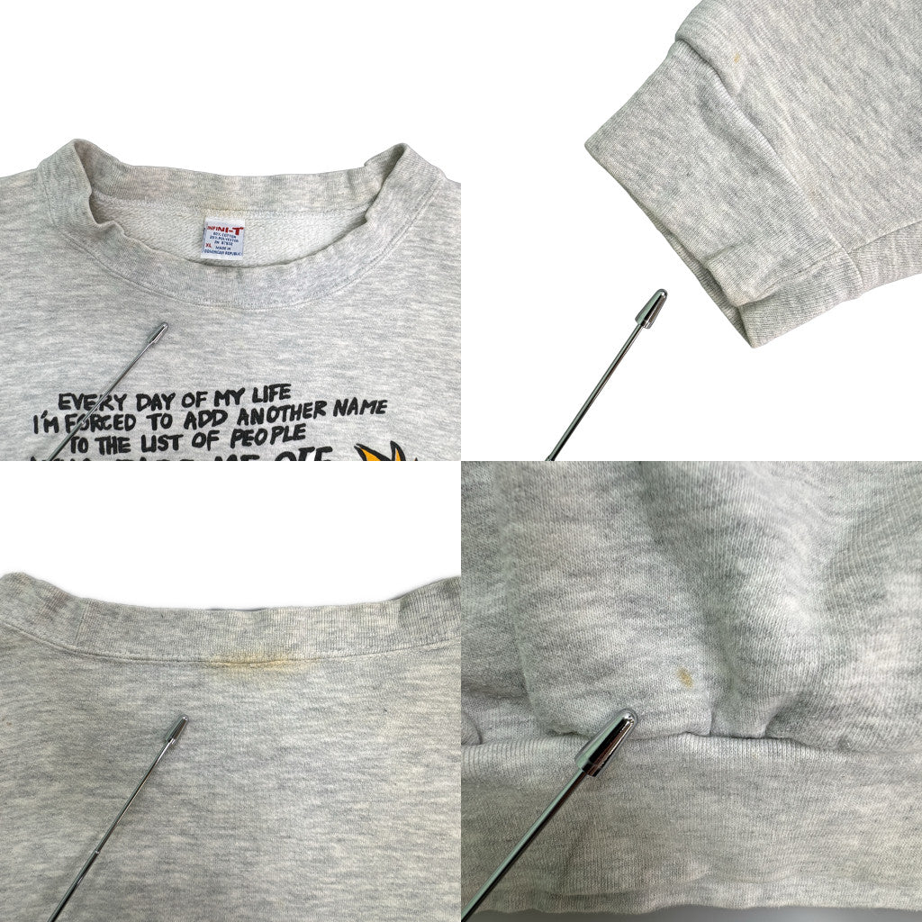 90s INFINI-T Character Sweat