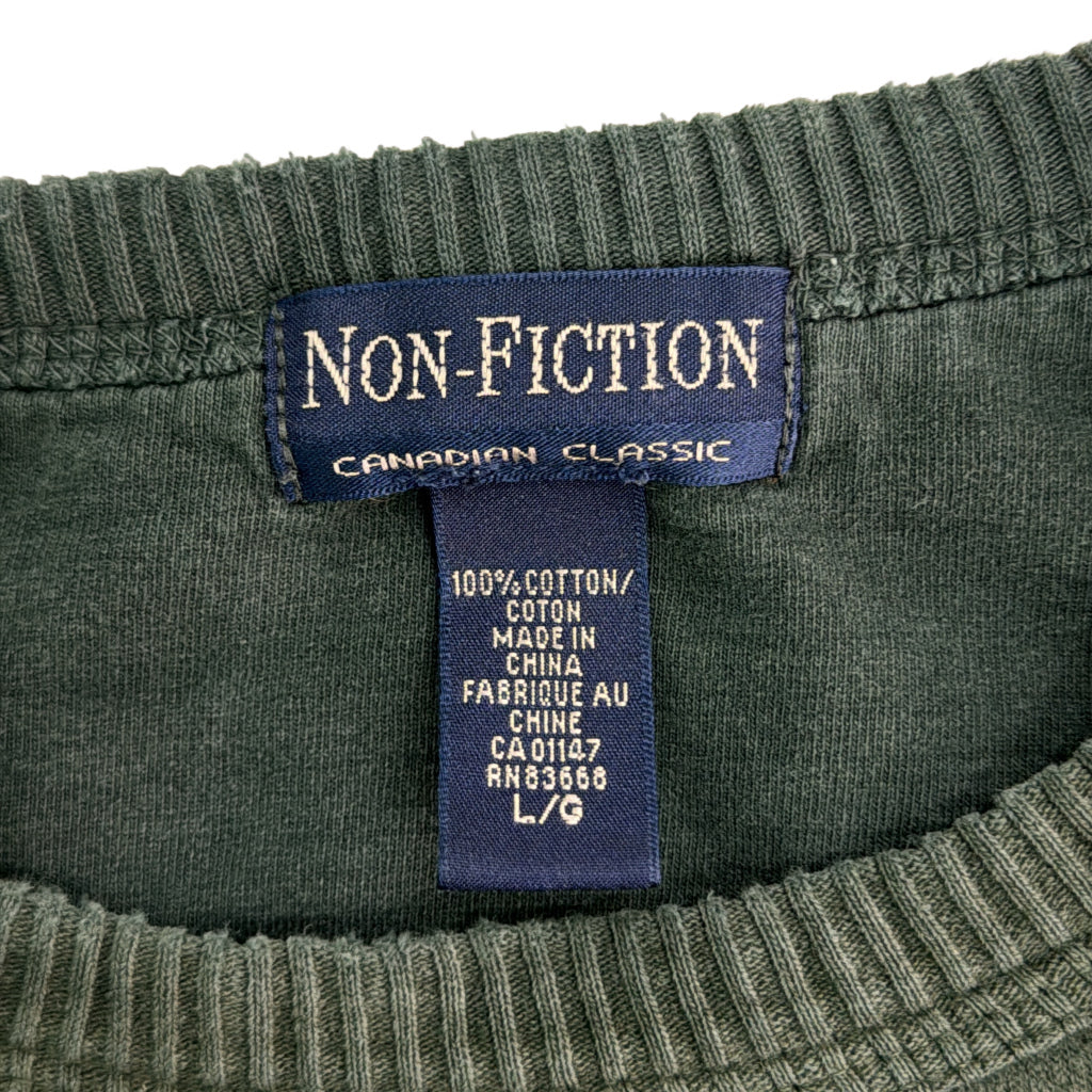 90s NON FICTION College Sweat