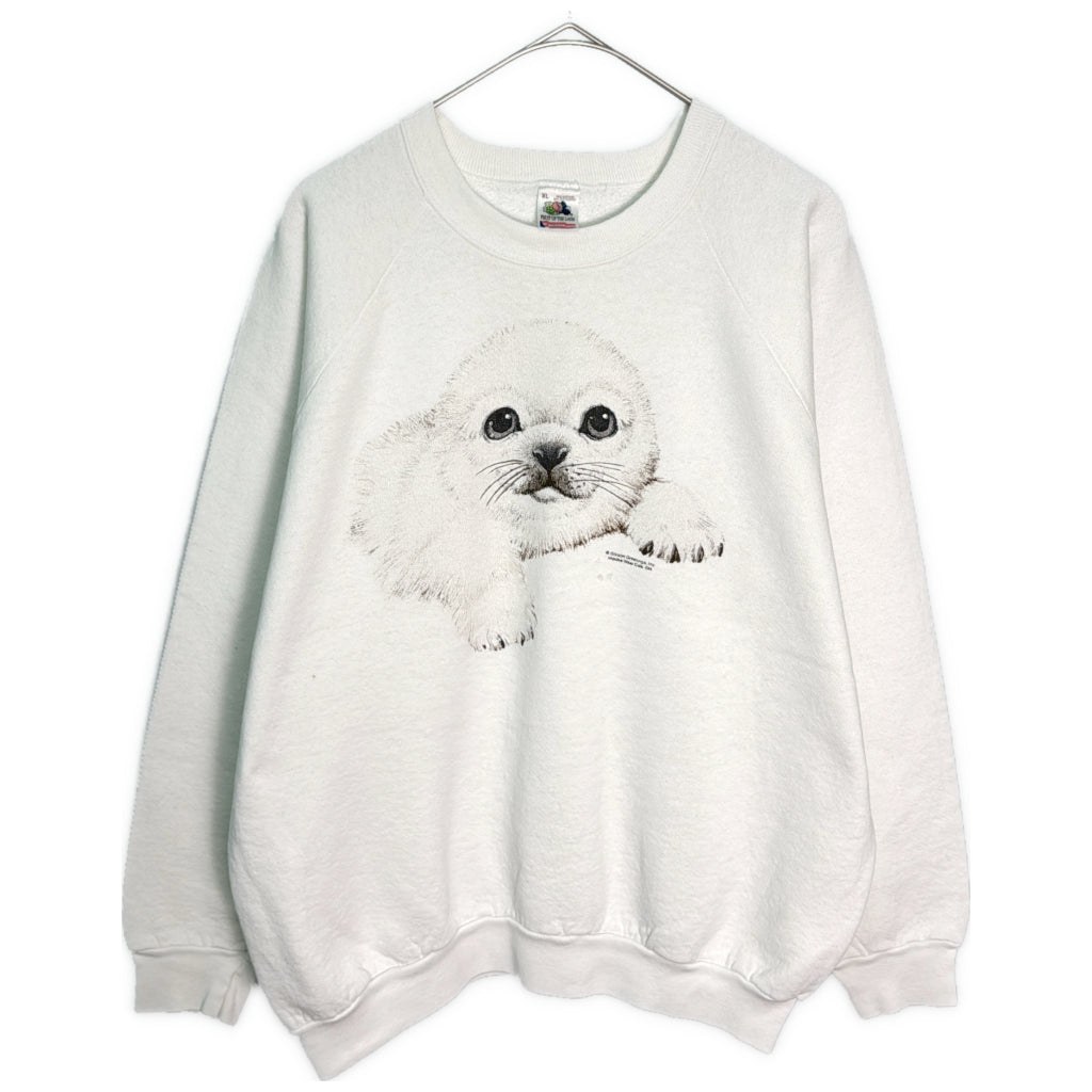 90s FRUIT OF THE LOOM Animal Sweat