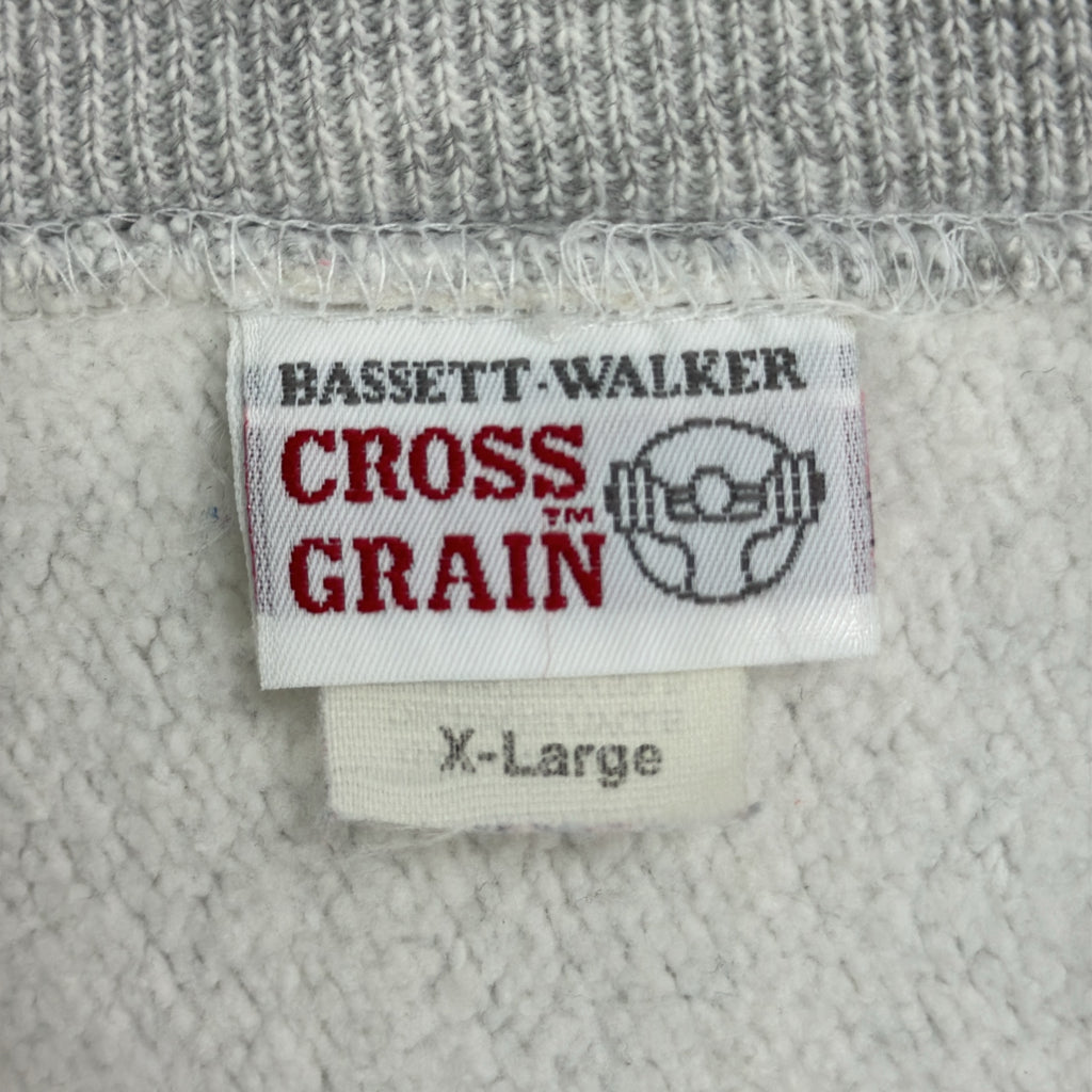 90s BASSETT-WALKER CROSS GRAIN Sweat