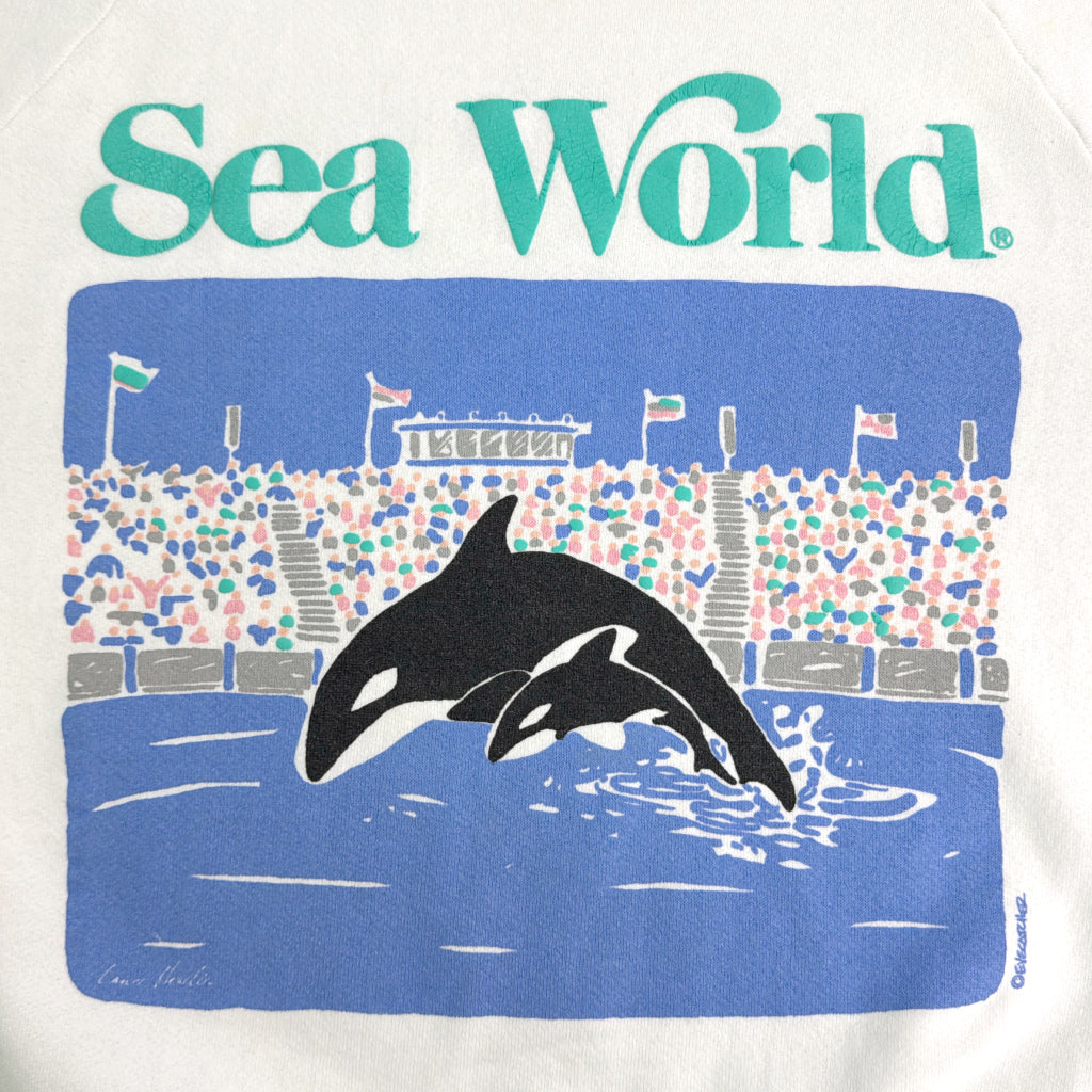 90s FRUIT OF THE LOOM Animal Sweat