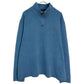 Polo by Ralph Lauren Half Zip Cotton Sweater Half Zip Sweater