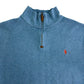 Polo by Ralph Lauren Half Zip Cotton Sweater Half Zip Sweater