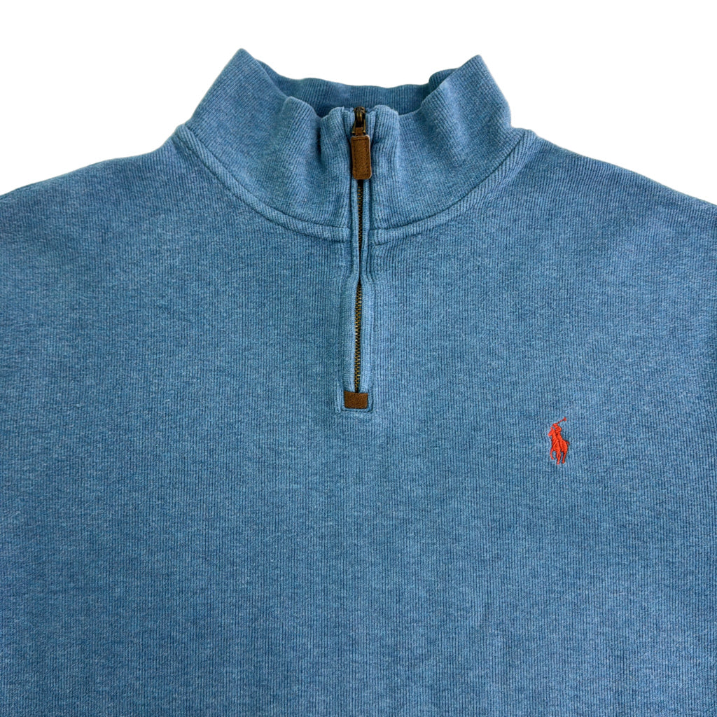 Polo by Ralph Lauren Half Zip Cotton Sweater Half Zip Sweater