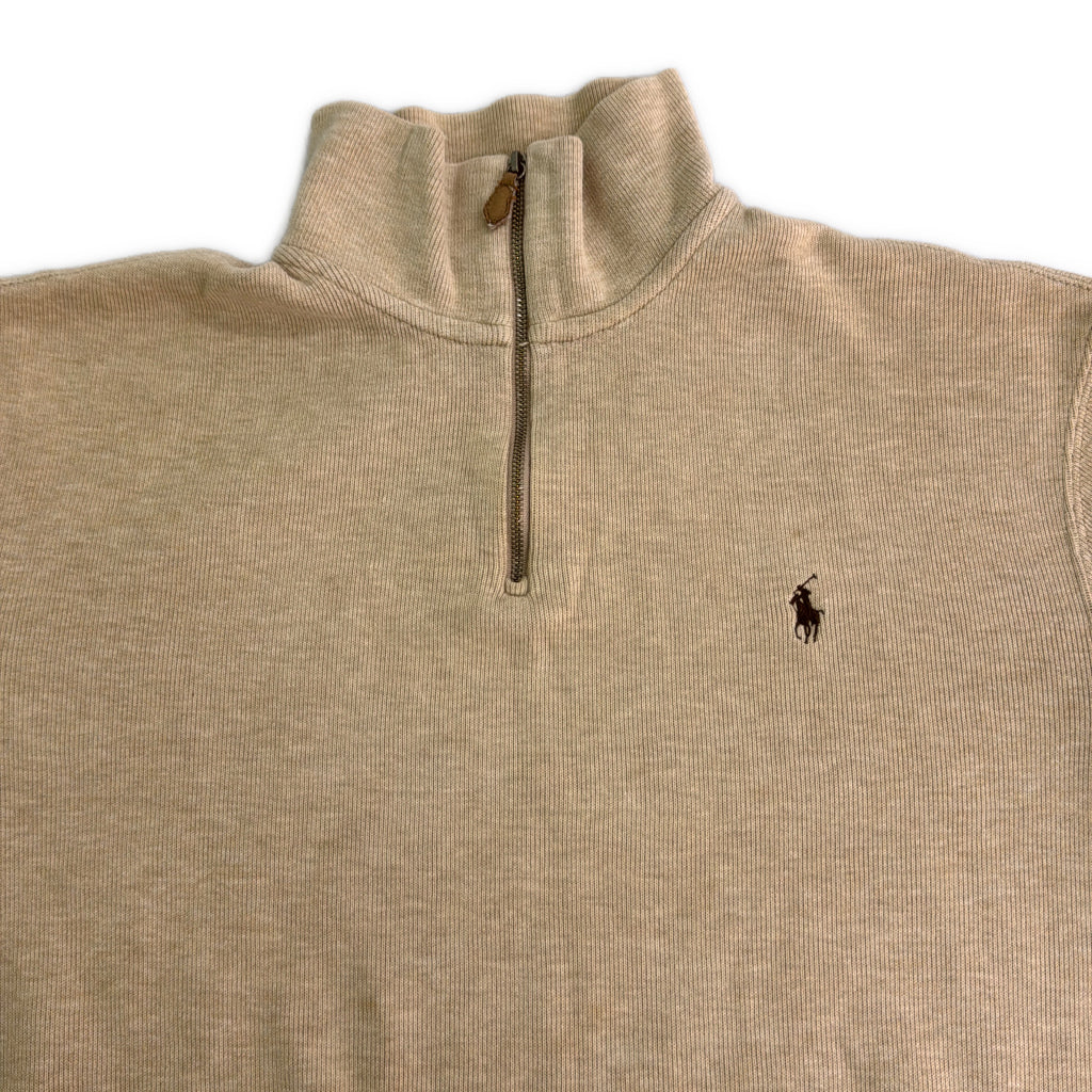 Polo by Ralph Lauren Half Zip Cotton Sweater Half Zip Sweater