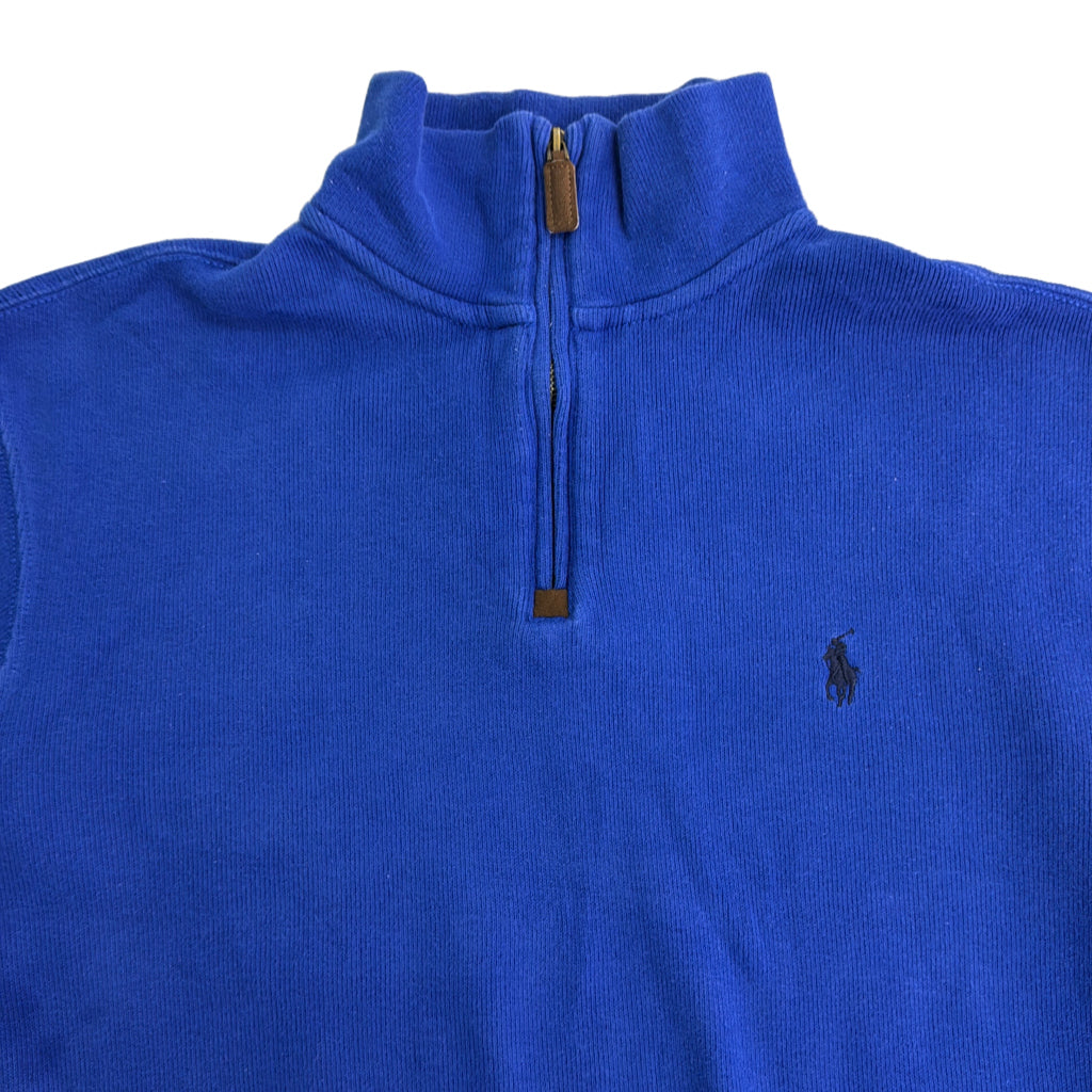 Polo by Ralph Lauren Half Zip Cotton Sweater Half Zip Sweater