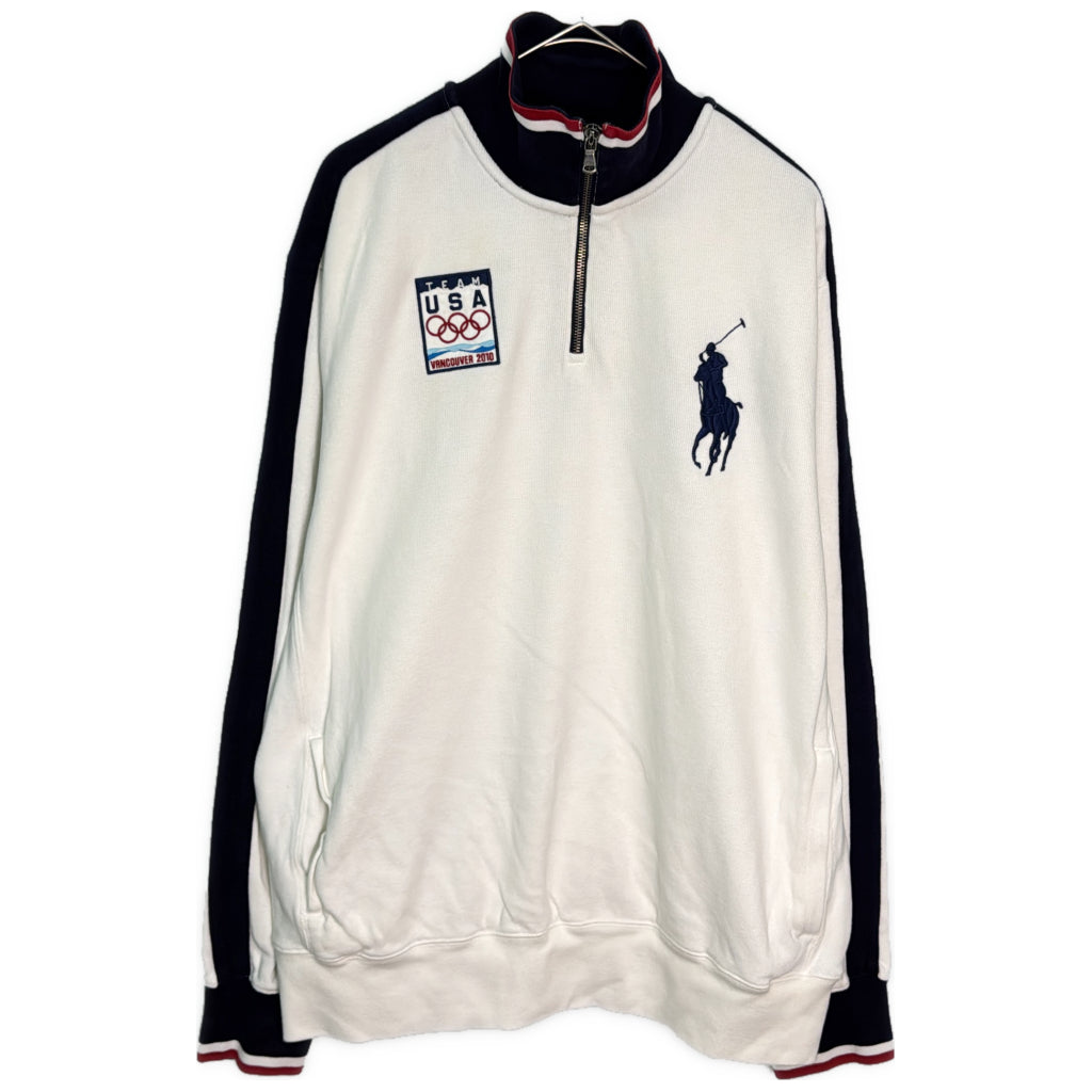 Polo by Ralph Lauren Half Zip Cotton Sweater Half Zip Sweater