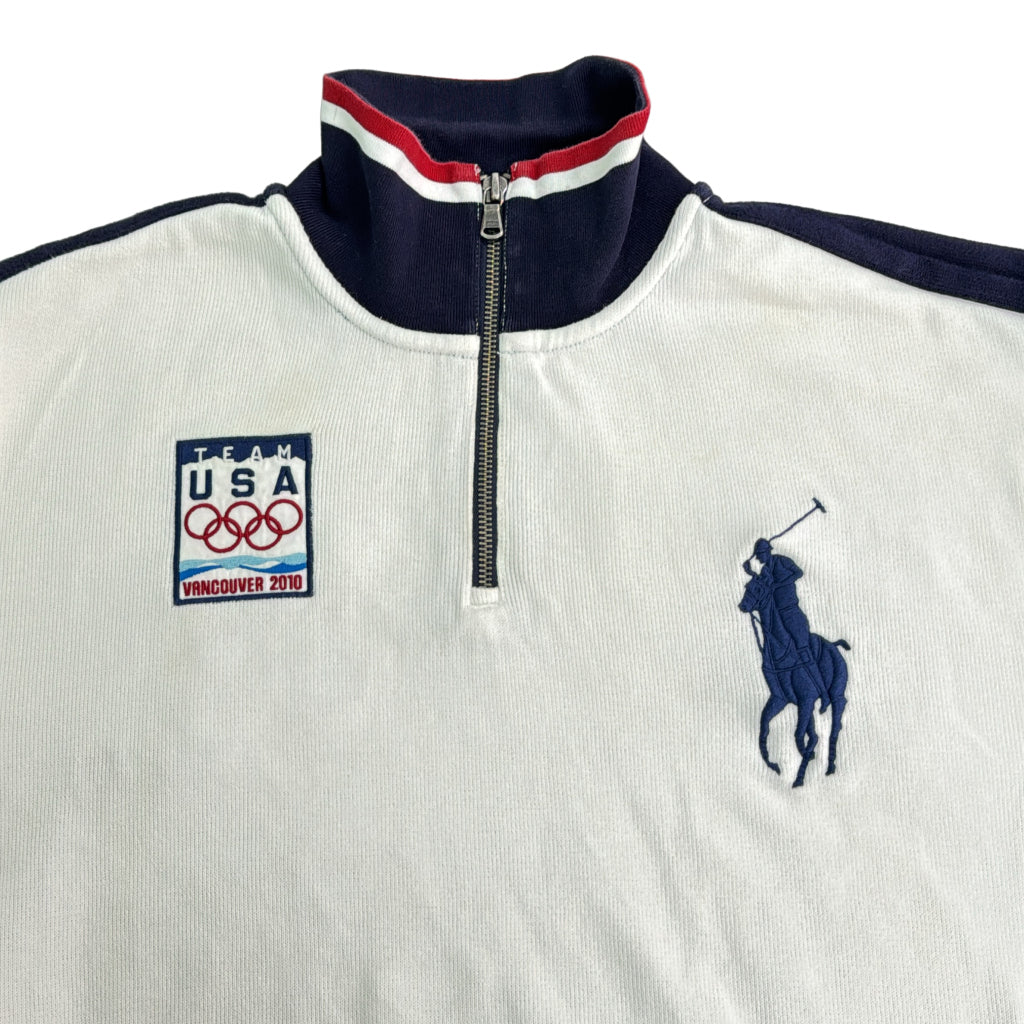 Polo by Ralph Lauren Half Zip Cotton Sweater Half Zip Sweater