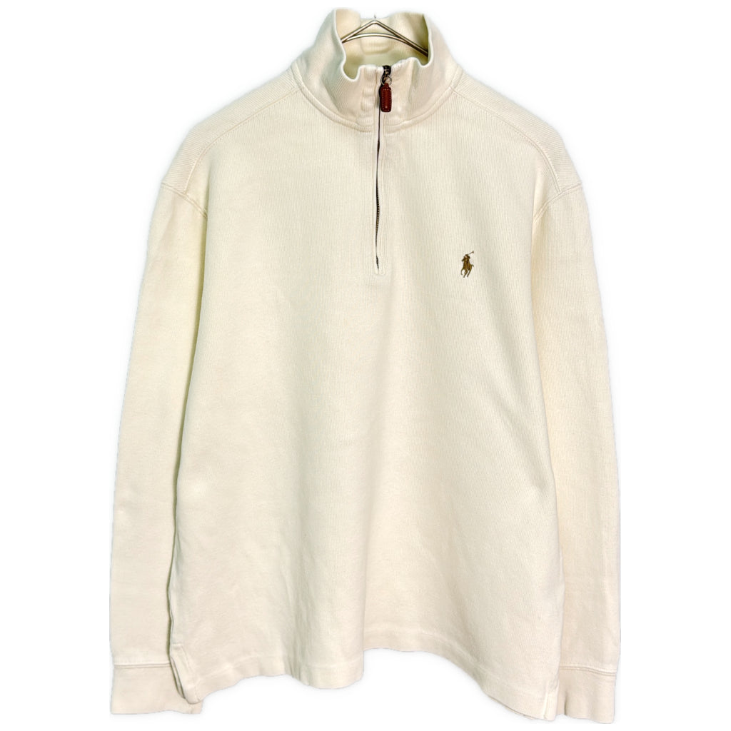 Polo by Ralph Lauren Half Zip Cotton Sweater Half Zip Sweater