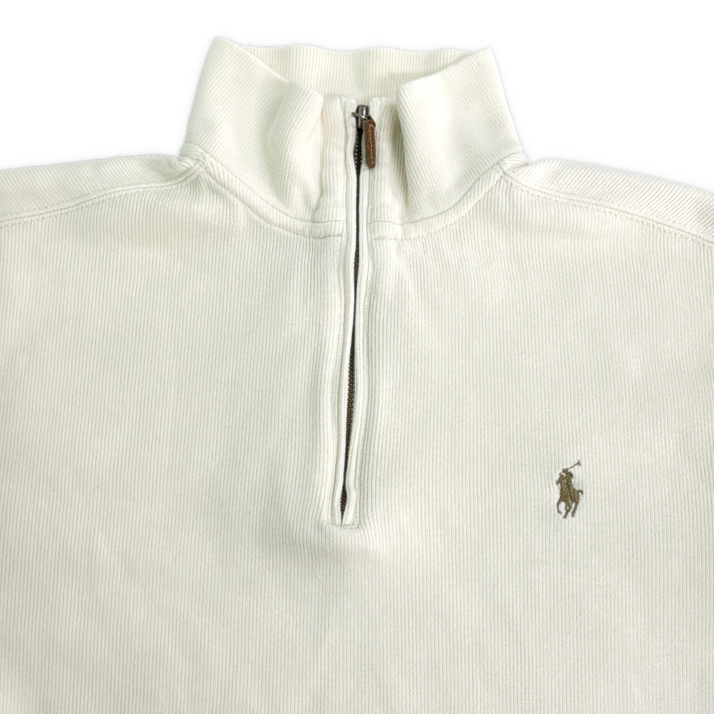 Polo by Ralph Lauren Half Zip Cotton Sweater Half Zip Sweater
