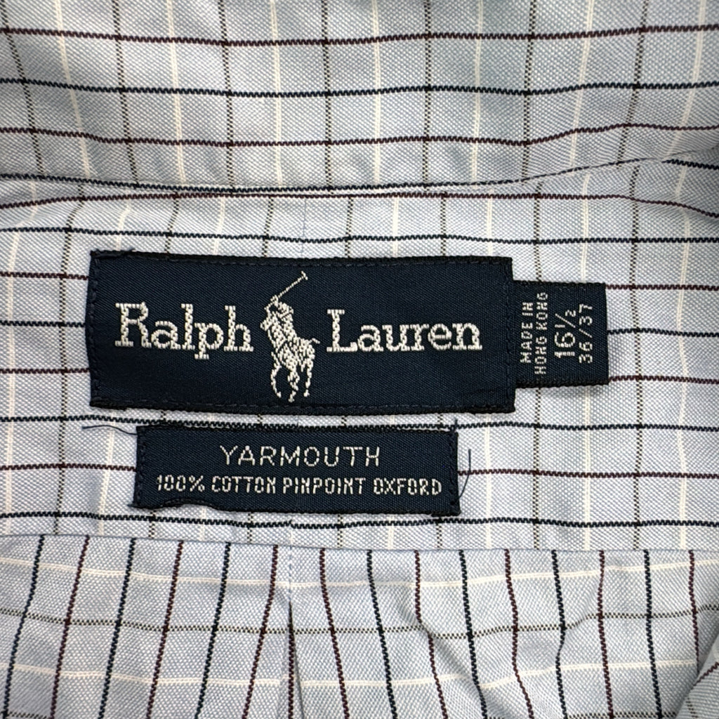 90s RALPH LAUREN YARMOUTH Check Shirt