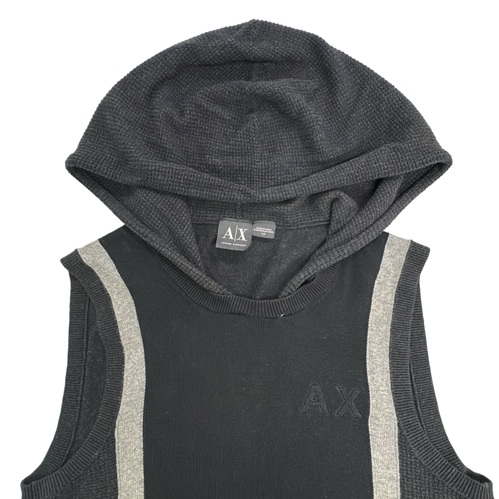 ARMANI EXCHANGE Knit Hoodie Vest