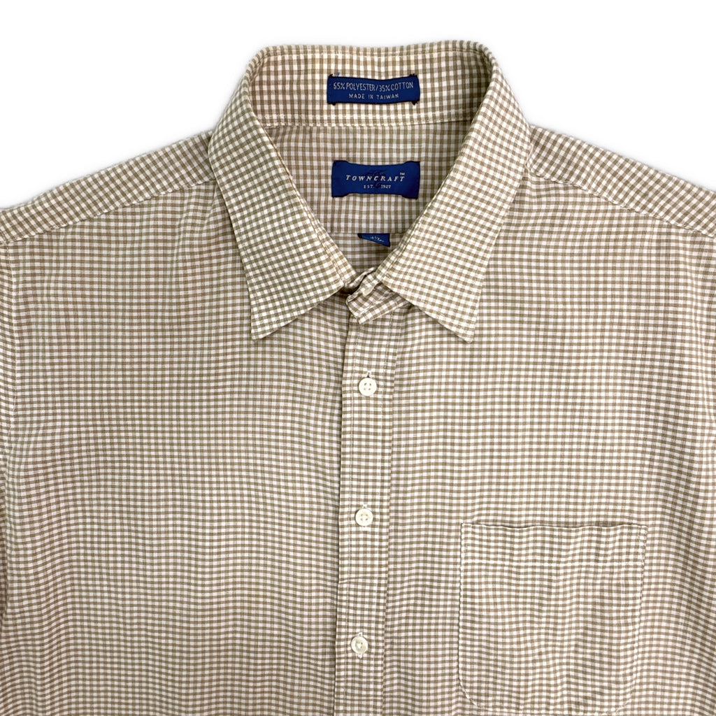 90s TOWNCRAFT Check Shirt