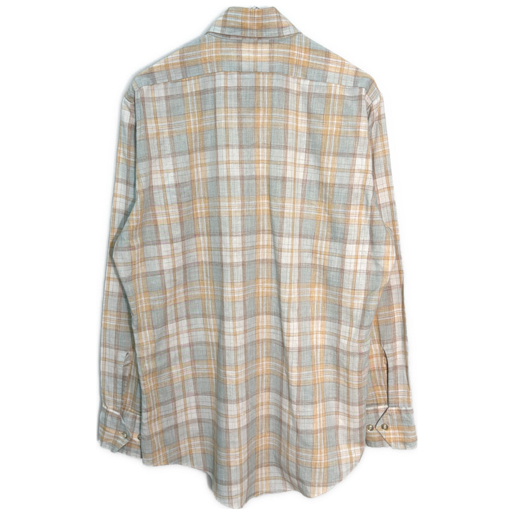 70s LANCER of California Check Shirt