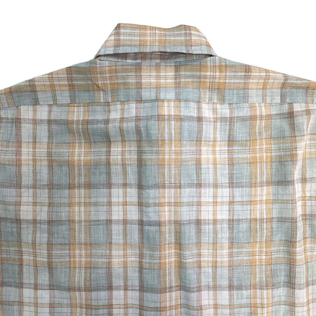 70s LANCER of California Check Shirt