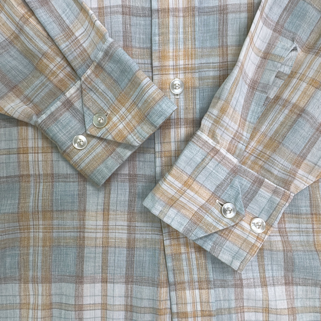 70s LANCER of California Check Shirt