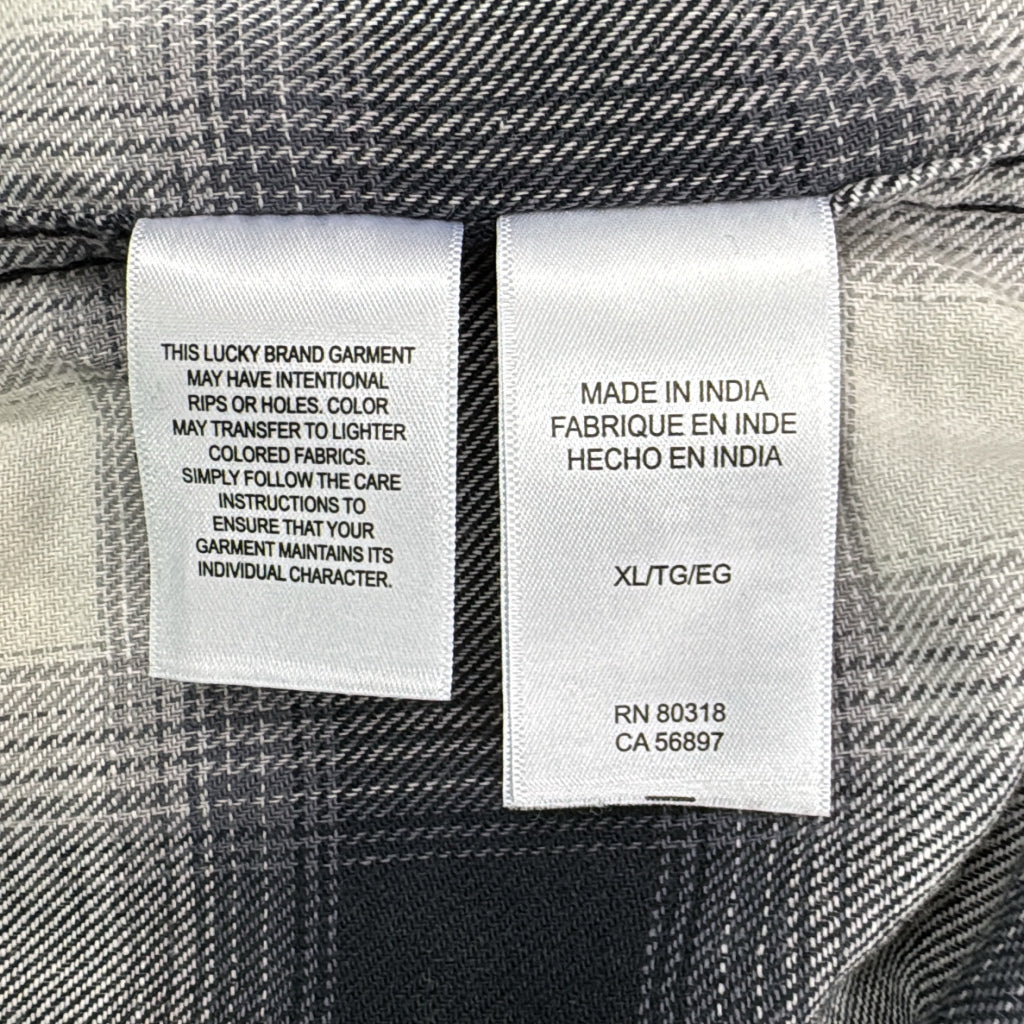 Lucky Brand Check Shirt