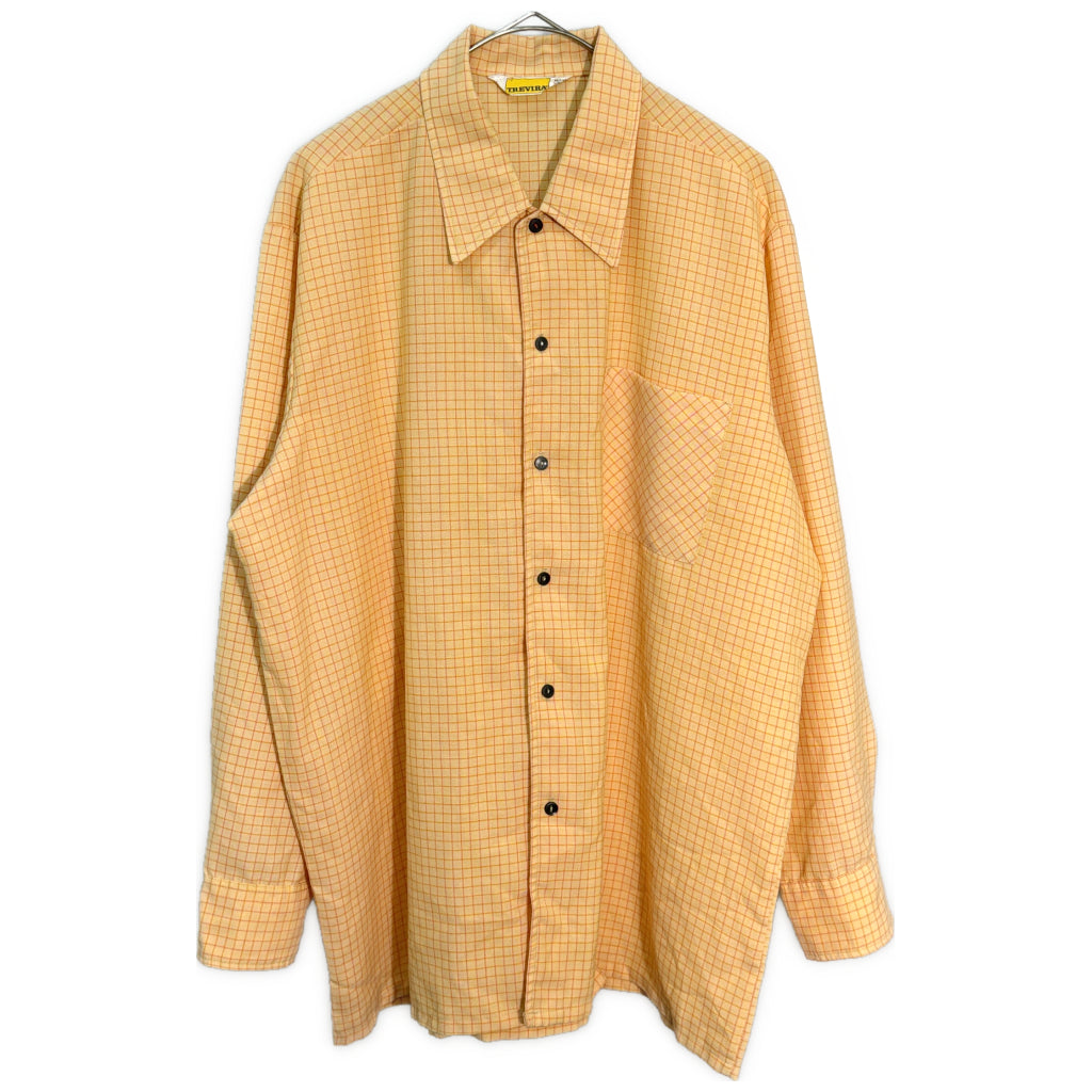 70s TREVIRA Check Shirt