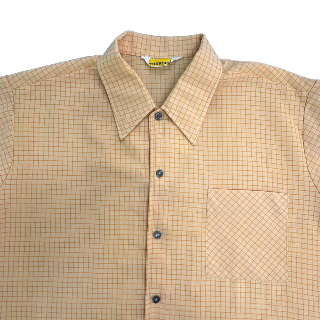 70s TREVIRA Check Shirt