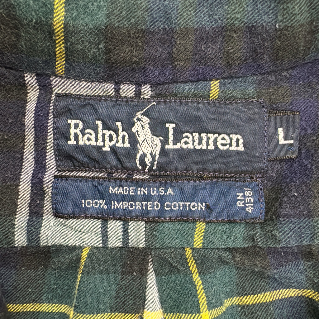 90s RALPH LAUREN Check Shirt