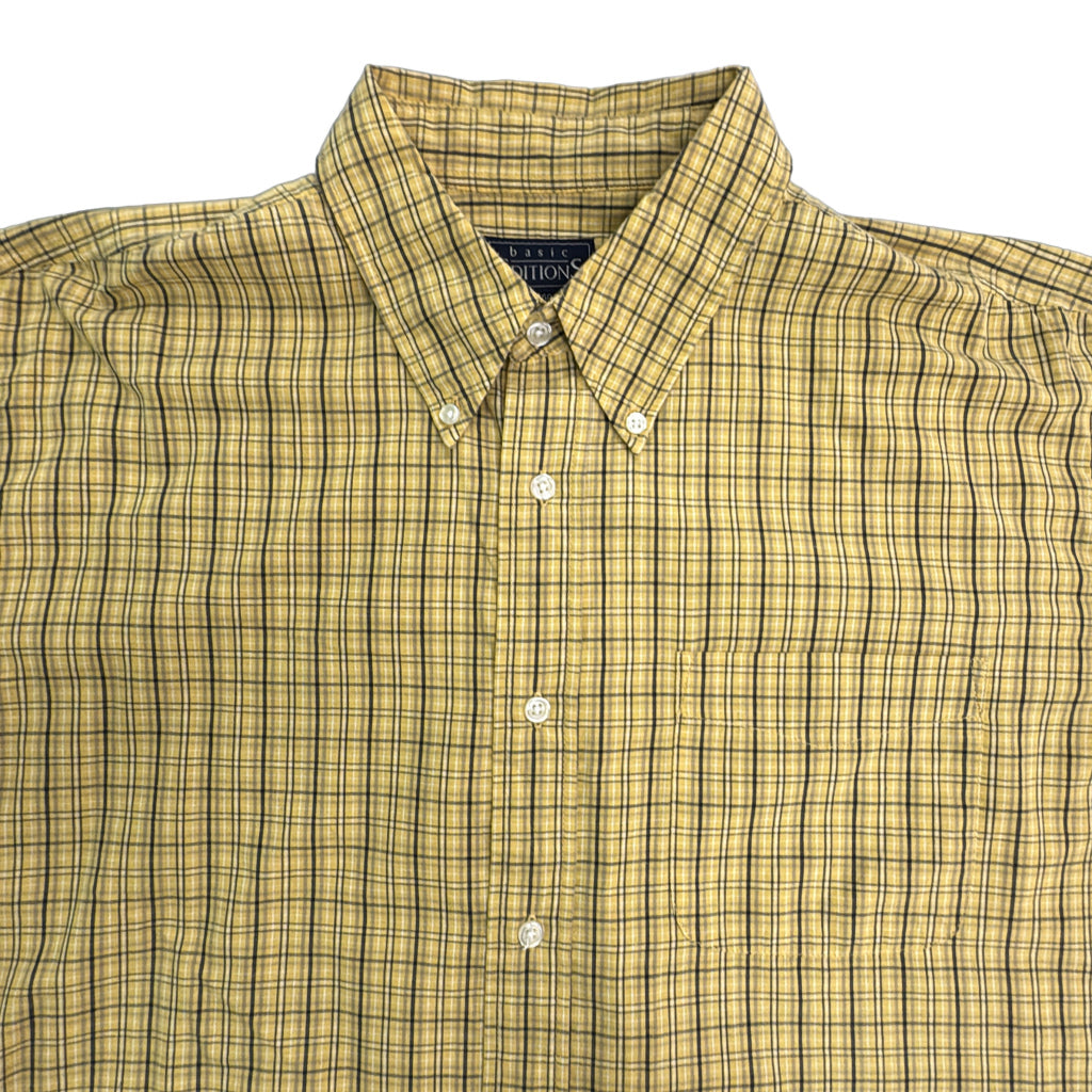 BASIC EDITIONS Check Shirt