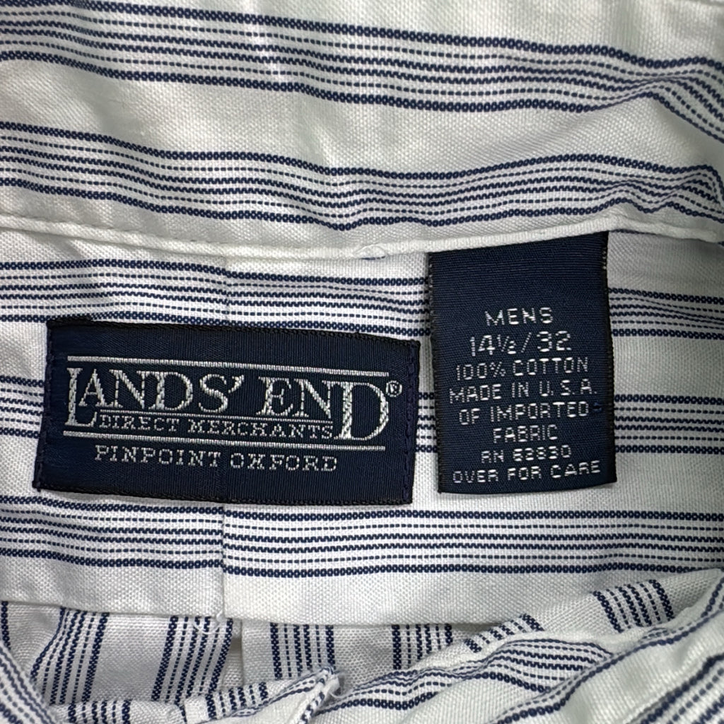 90s LANDS' END Stripe Shirt