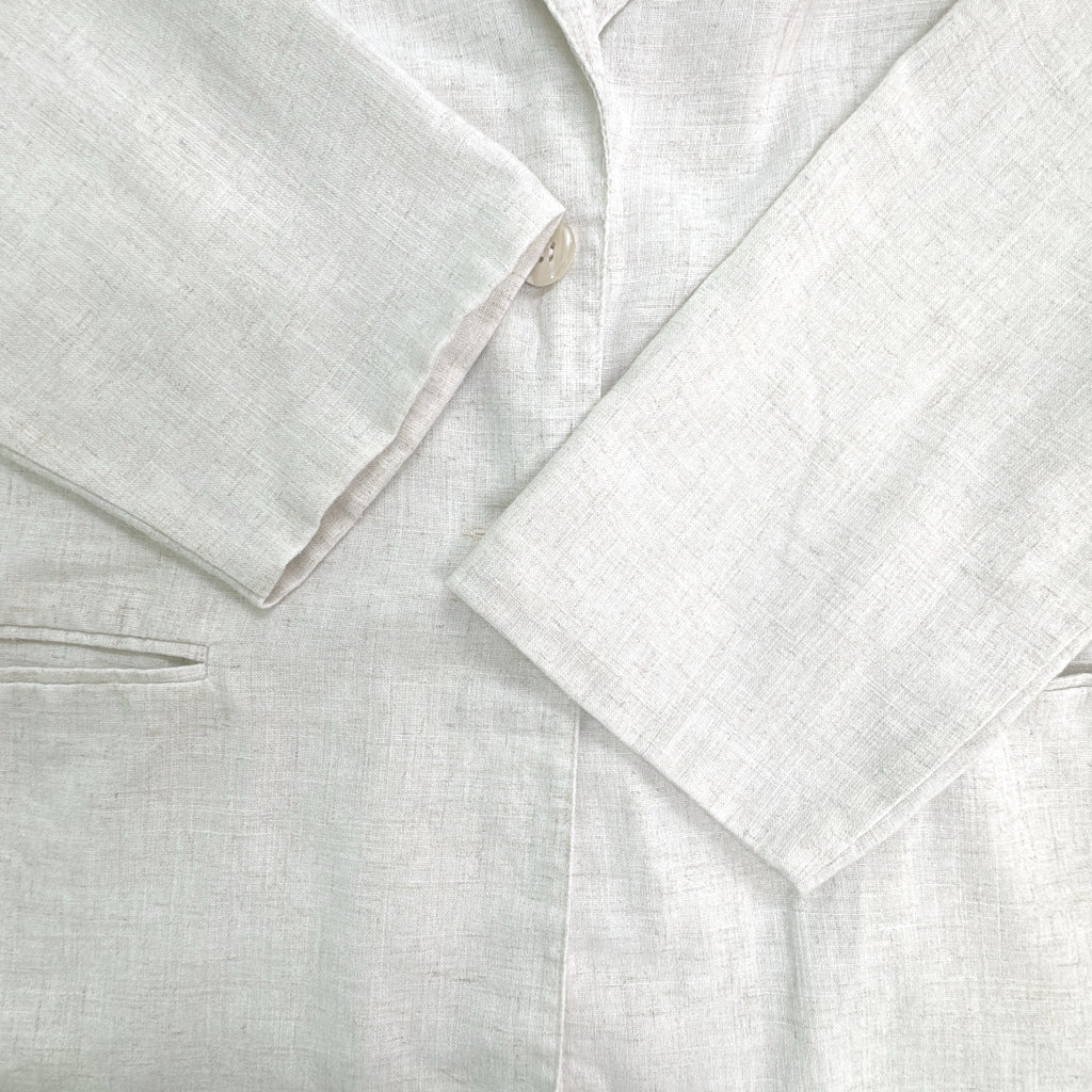 SAG HARBOR Linen Tailored Jacket