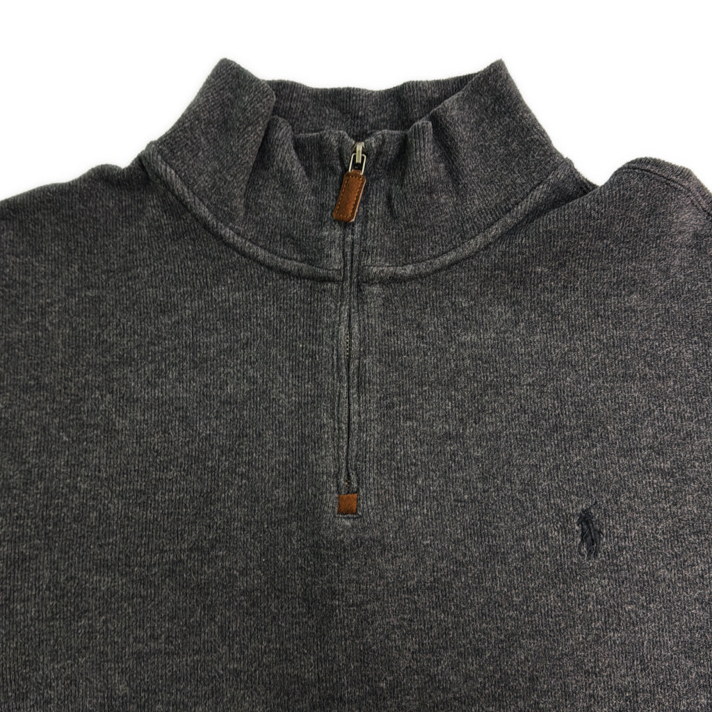 Polo by Ralph Lauren Half Zip Cotton Sweater Half Zip Sweater