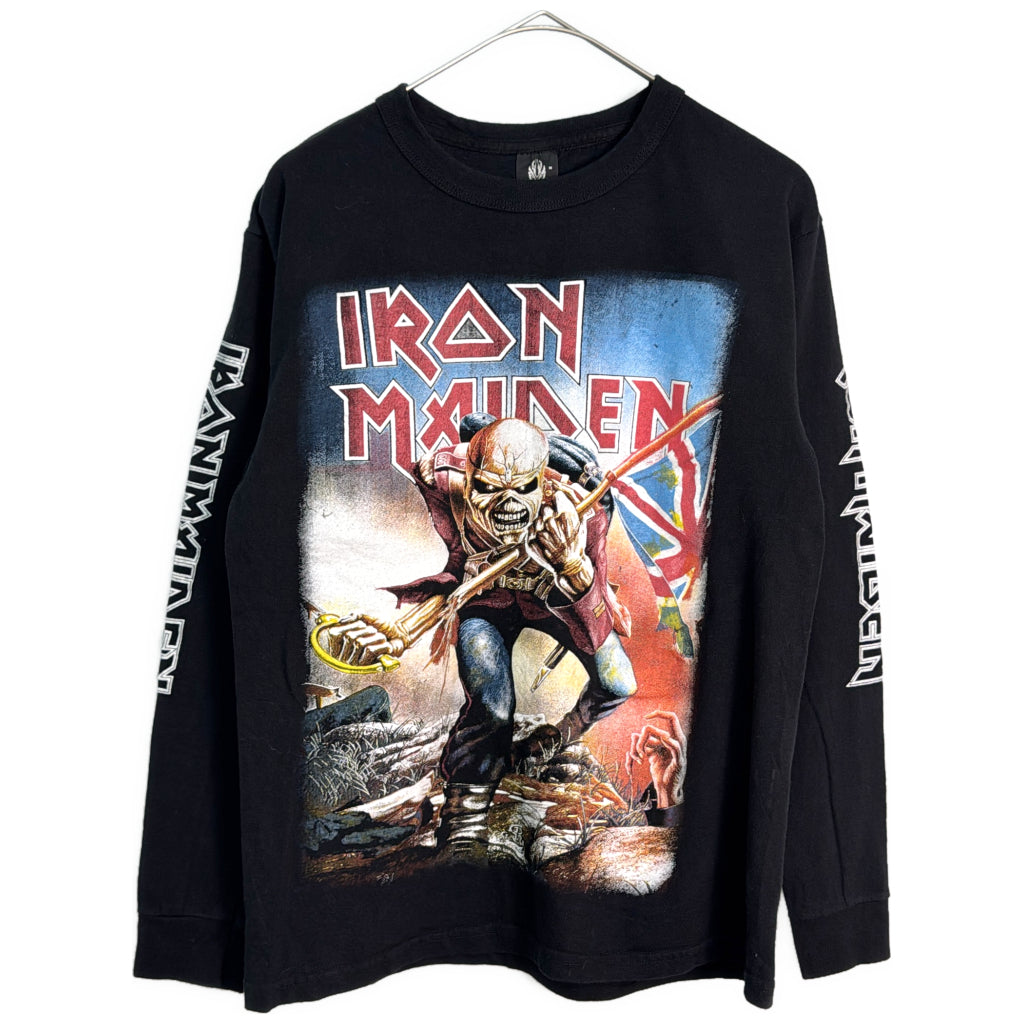 Era Evil 長袖Tシャツ IRON MAIDEN アイアン・メイデン バンド ブラック メンズ M 中古 古着 Y8674