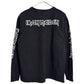 Era Evil 長袖Tシャツ IRON MAIDEN アイアン・メイデン バンド ブラック メンズ M 中古 古着 Y8674