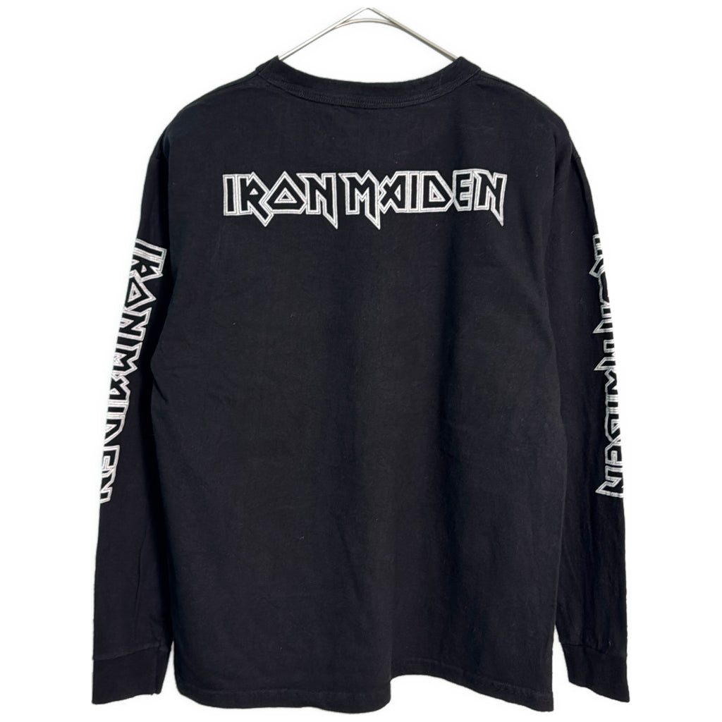 Era Evil 長袖Tシャツ IRON MAIDEN アイアン・メイデン バンド ブラック メンズ M 中古 古着 Y8674