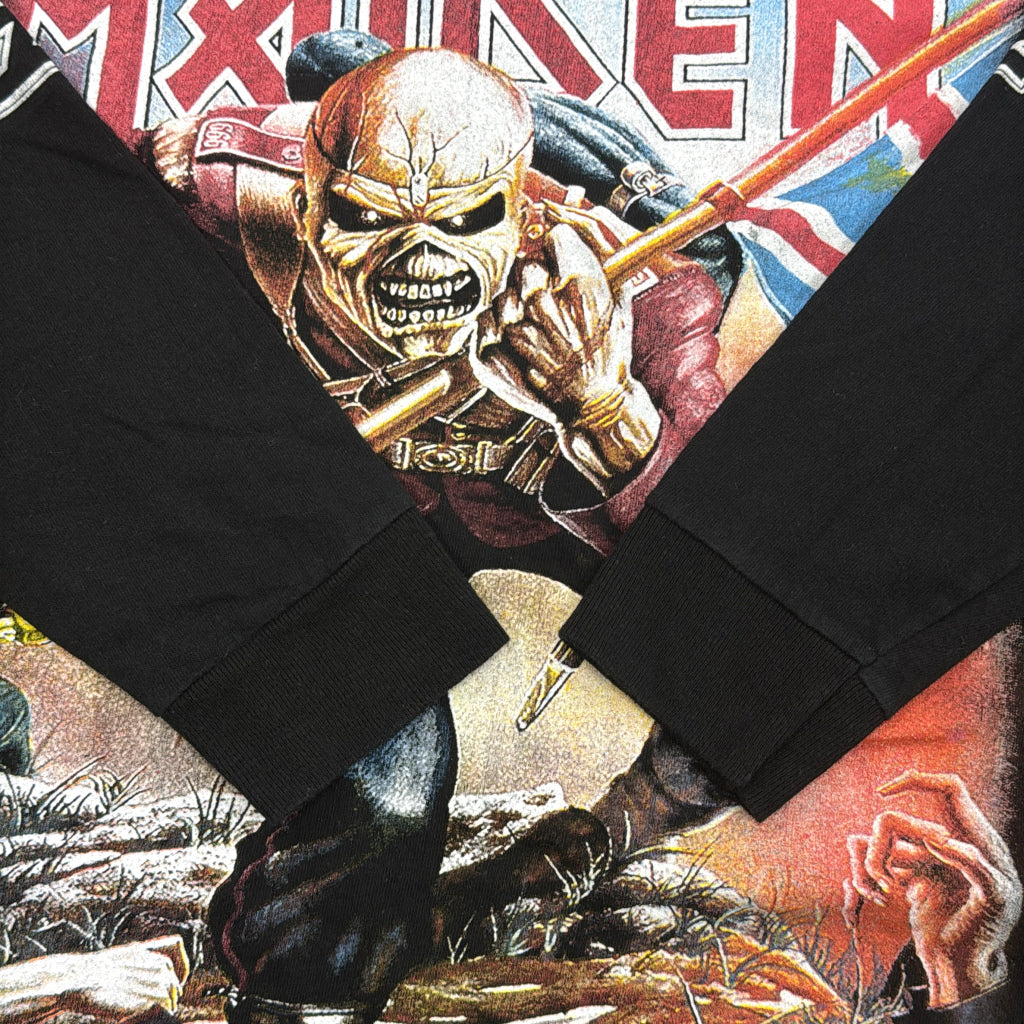 Era Evil 長袖Tシャツ IRON MAIDEN アイアン・メイデン バンド ブラック メンズ M 中古 古着 Y8674
