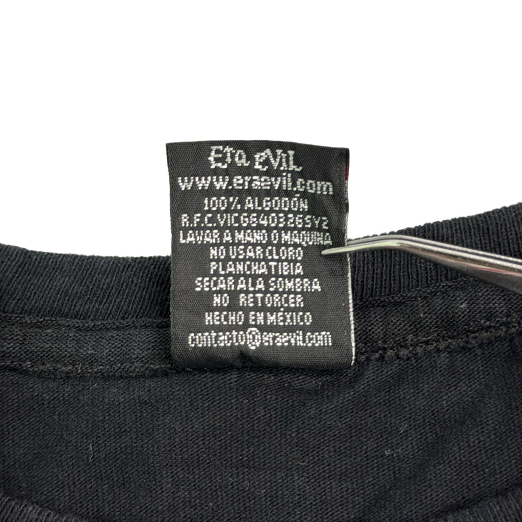 Era Evil 長袖Tシャツ IRON MAIDEN アイアン・メイデン バンド ブラック メンズ M 中古 古着 Y8674