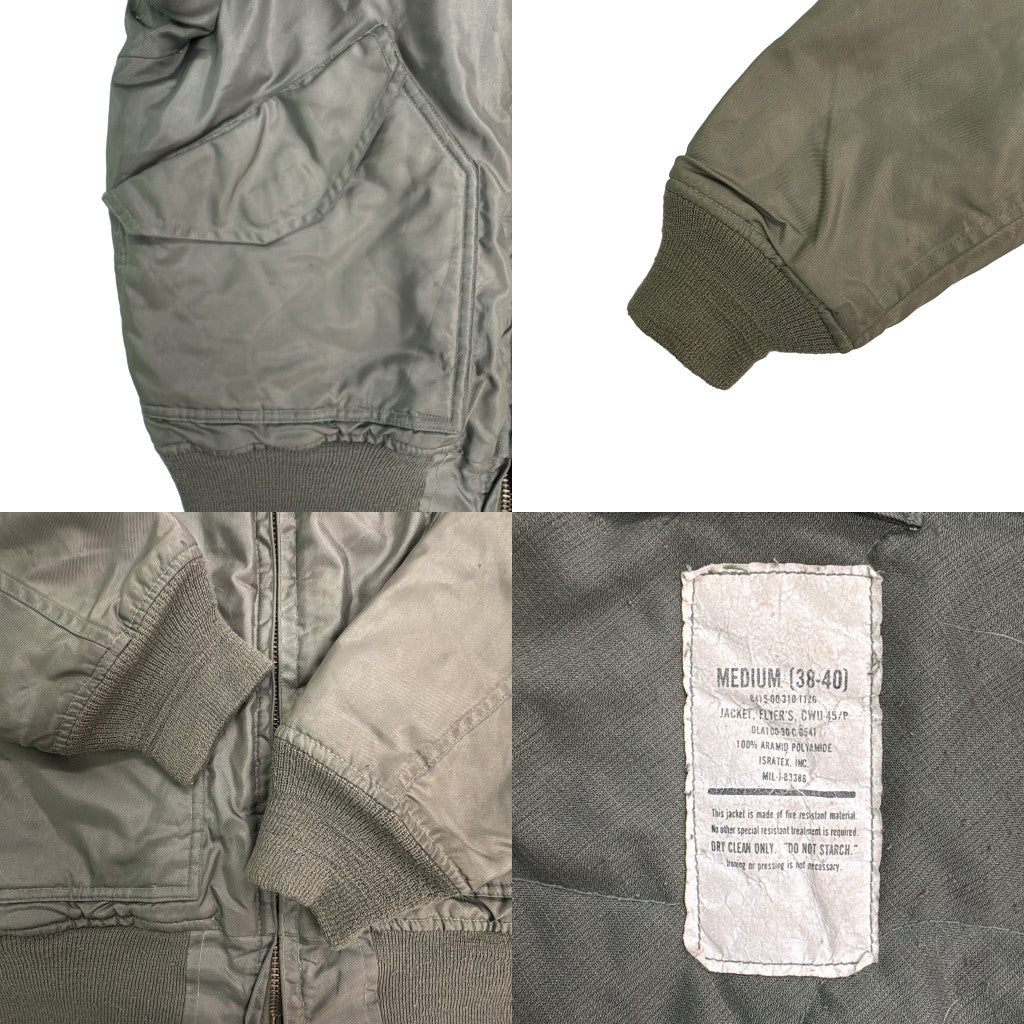 90s U.S.AIRFORCE CWU-45/P Flight Jacket Military Jacket