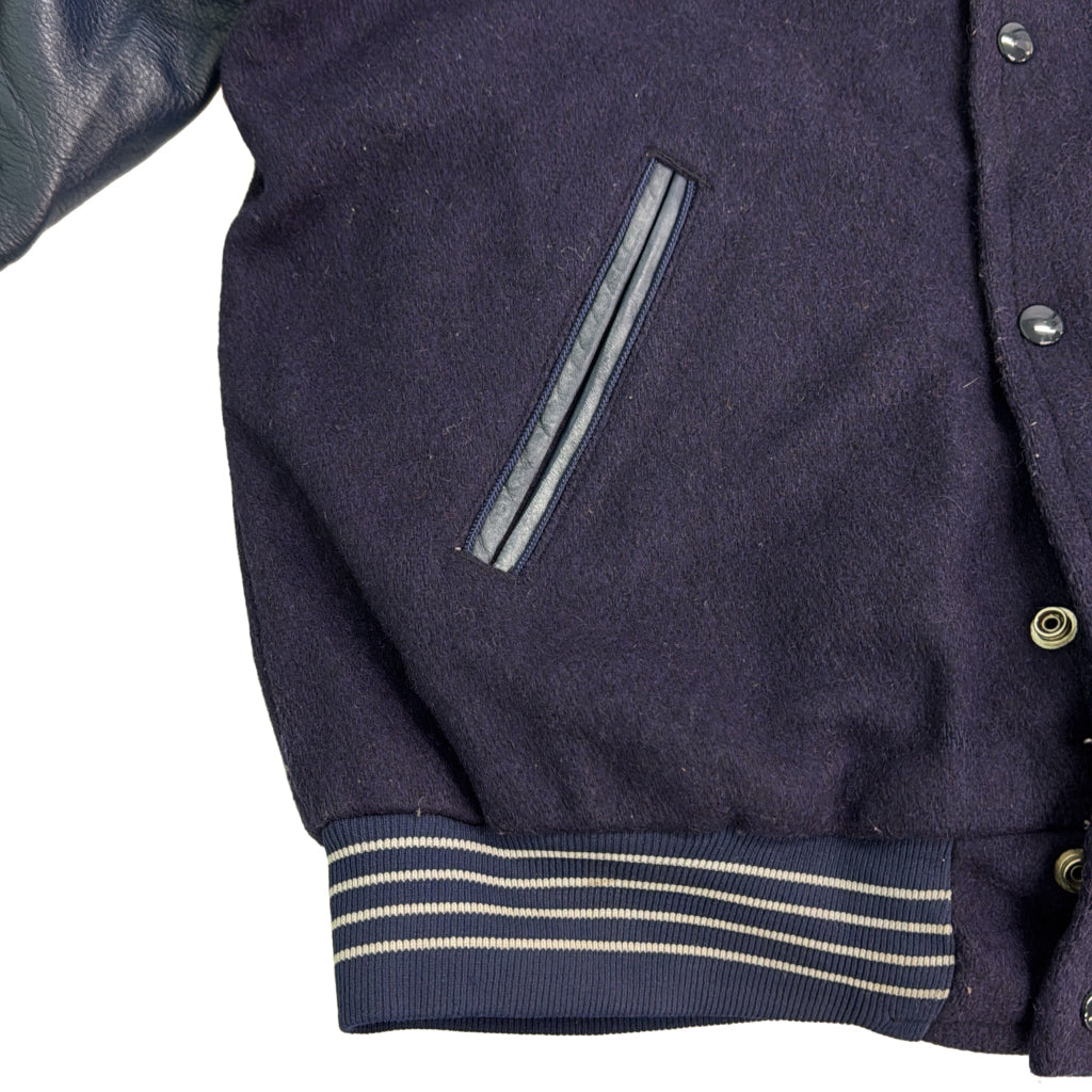 80s John M. Grove Sporting Goods Varsity Stadium Jacket