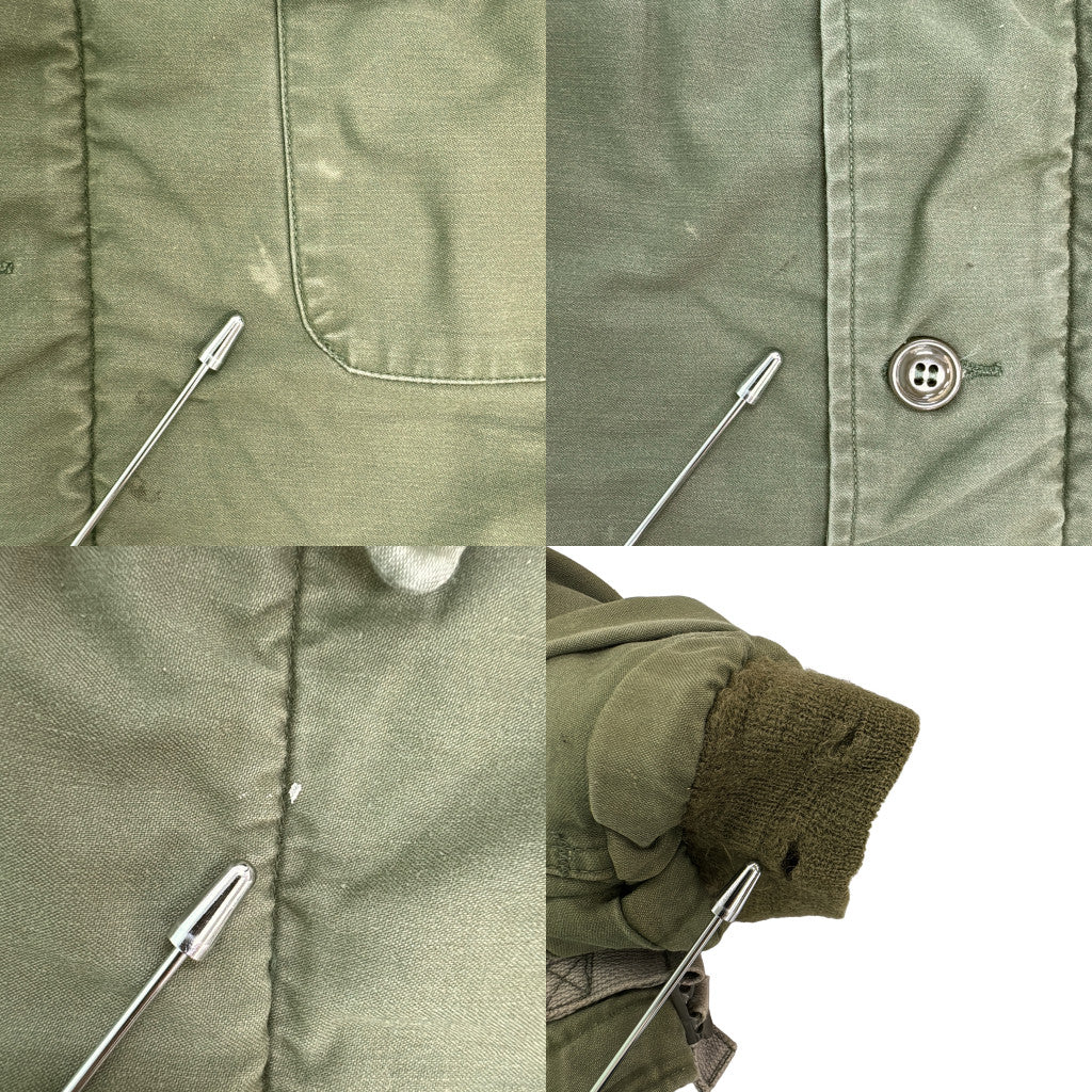 80s U.S. NAVY A-2 Deck Jacket Military Jacket