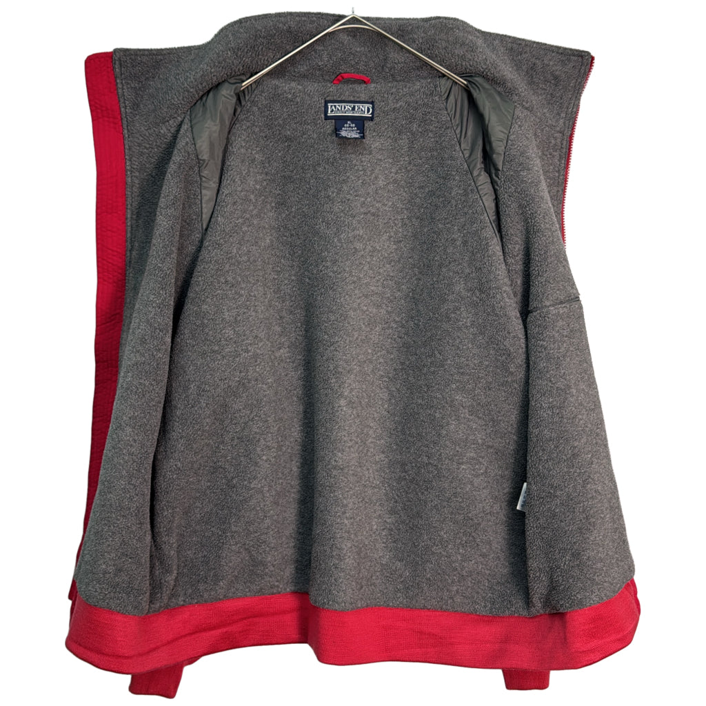 90s LANDS' END Warm Up Nylon Jacket