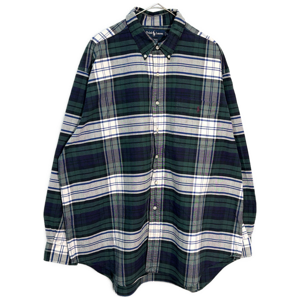 RALPH LAUREN BIG SHIRT Check Shirt