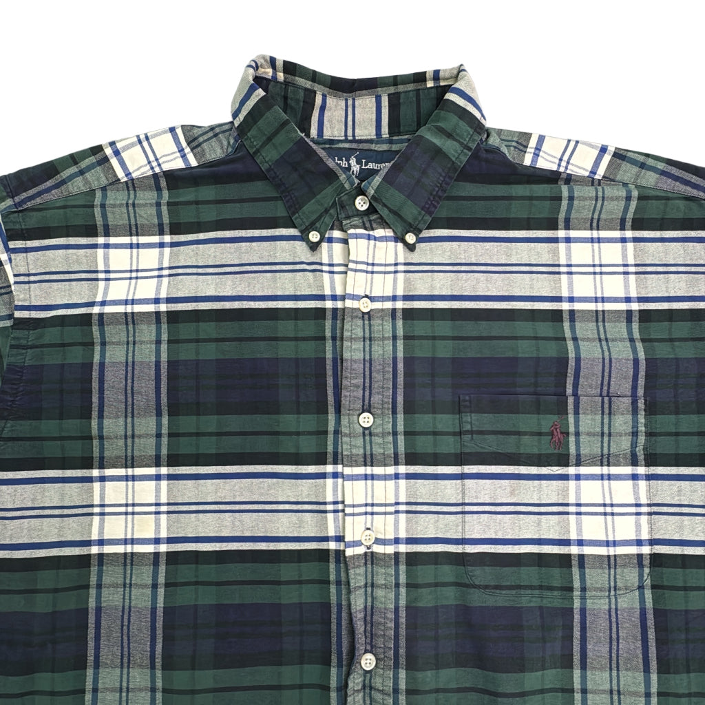 RALPH LAUREN BIG SHIRT Check Shirt