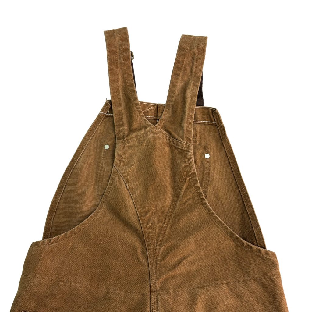 00s Carhartt Duck Double Knee Bib Overall Duck Overall