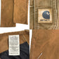 00s Carhartt Duck Double Knee Bib Overall Duck Overall