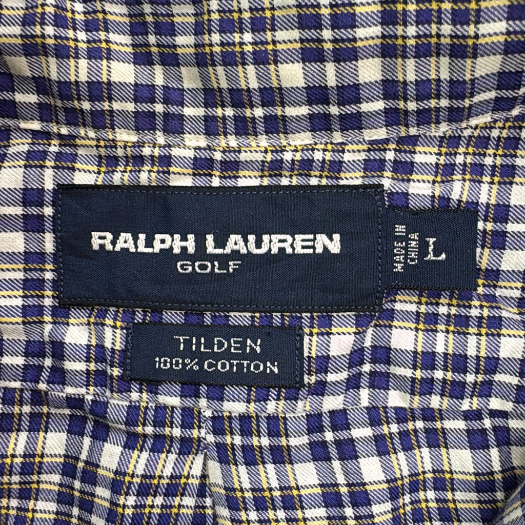 Ralph Lauren GOLF TILDEN Check Shirt