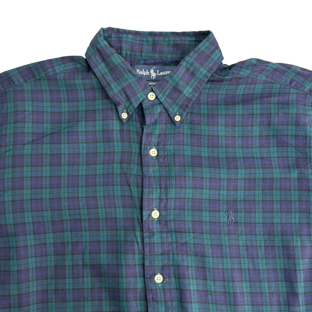 90s RALPH LAUREN YARMOUTH Check Shirt