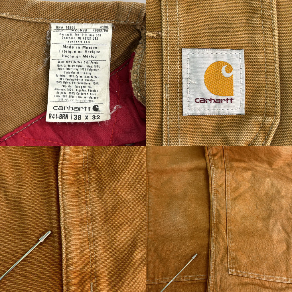 Carhartt Duck Double Knee Bib Overall Duck Overall