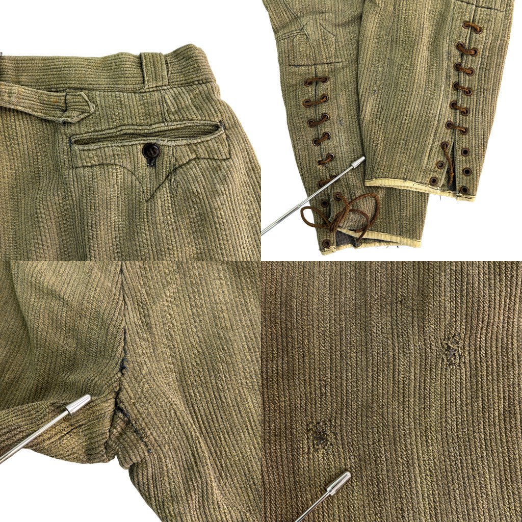 50s Jodhpurs Long Pants